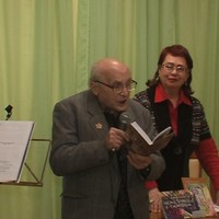 Леонид Рабичев, поэт, прозаик, художник, читает Виктории свои стихи - от поэта поэту, от художника х